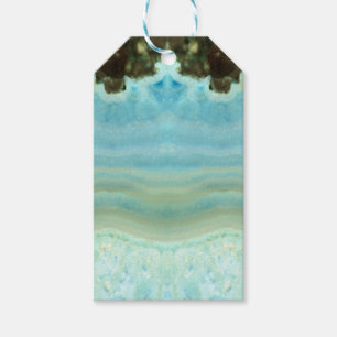 Blank Modern Cool Blue Party Favours Thank You Gift Tags