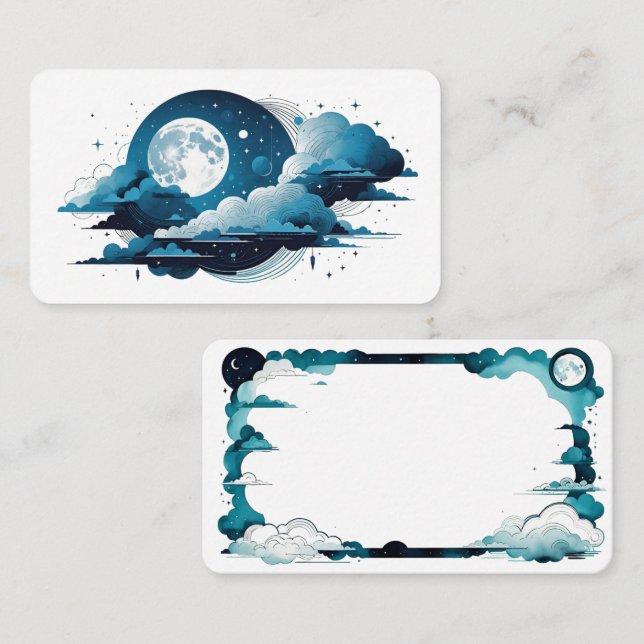 Blank Moon Oracle Cards (Front/Back)