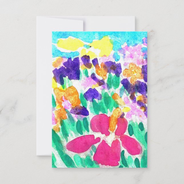 Blank Multicolor invitations (Front)