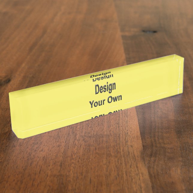 Blank Nameplate (Side)