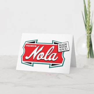 Blank New Orleans Louisiana Card