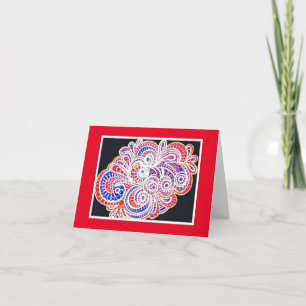 Blank Note Card