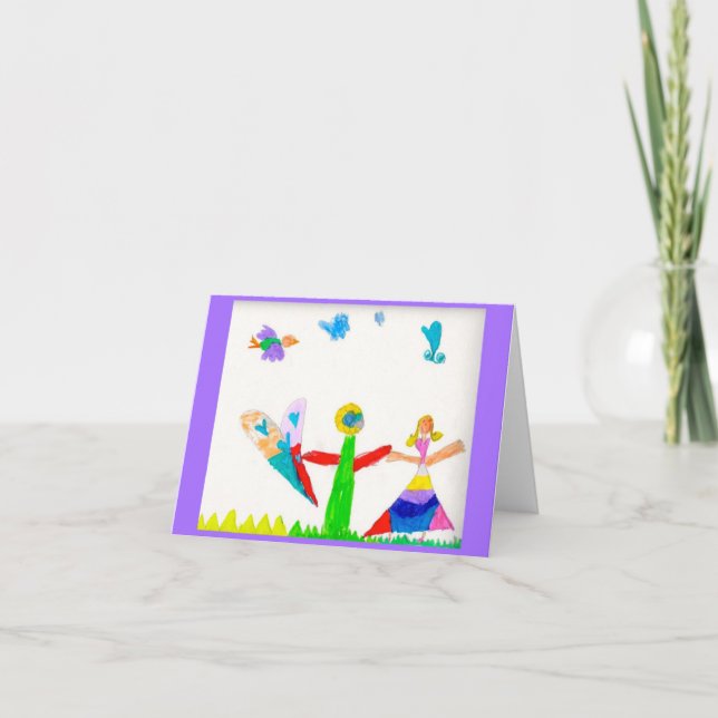 Blank note card (Front)