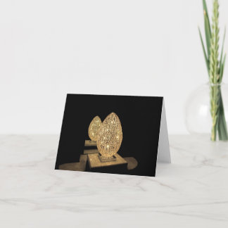 Blank Note Card--Lighted Egg Card