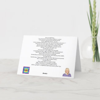 Blank Note Card Mug Bubbles of Love