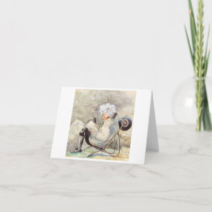 Blank Note Card with artist’s original artwork