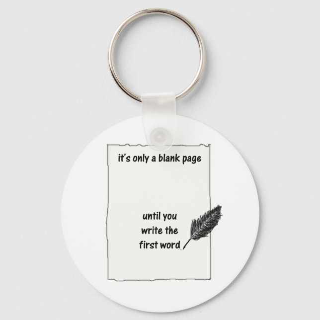 BLANK PAGE KEY RING (Front)