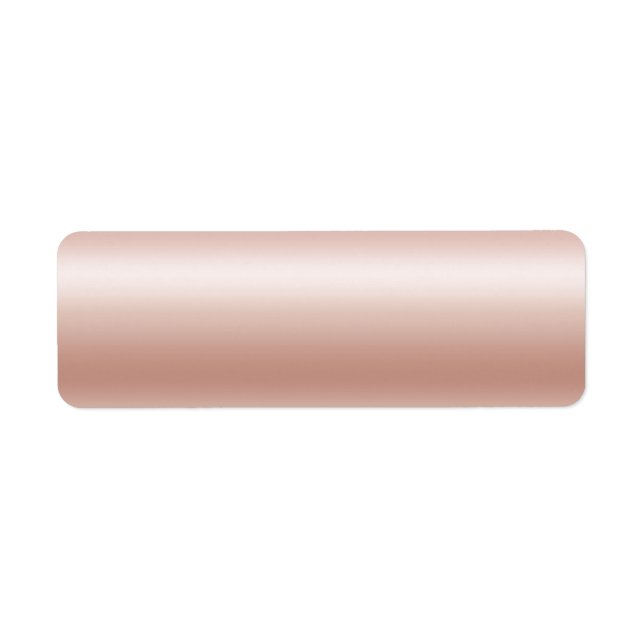 Blank Pastel Rose Gold Ombre Foil (Front)