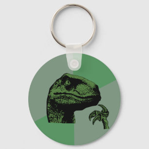 Blank Philosoraptor Key Ring