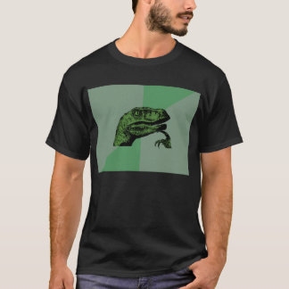 Blank Philosoraptor Meme Shirt - Dark