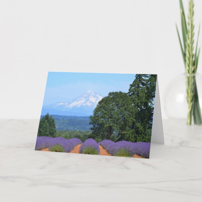 Blank Photo Greeting Card (Front)
