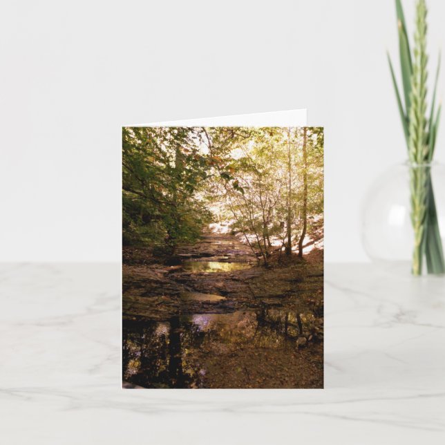 Blank Photo Note Card - River (Front)