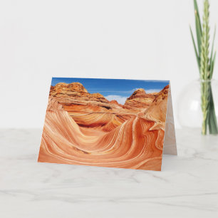 Blank Photographer's Paradise The Wave Greeting Card