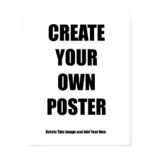 Blank Poster 11x14" DIY For Wall Decor