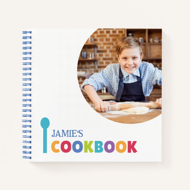 Blank recipe book with your picture (Front)