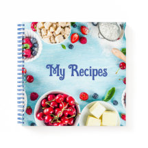 Blank Recipe Cook Book To Write In