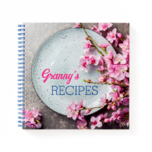 Blank Recipe Cook Book To Write In