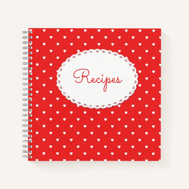 Blank Recipe Cook Book To Write In (Front)