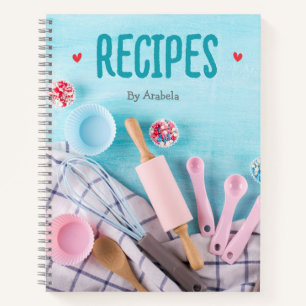 Blank Recipe Cook Book To Write In