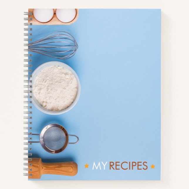 Blank Recipe Notebook To Write In (Front)