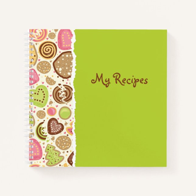 Blank Recipe Notebook To Write In (Front)