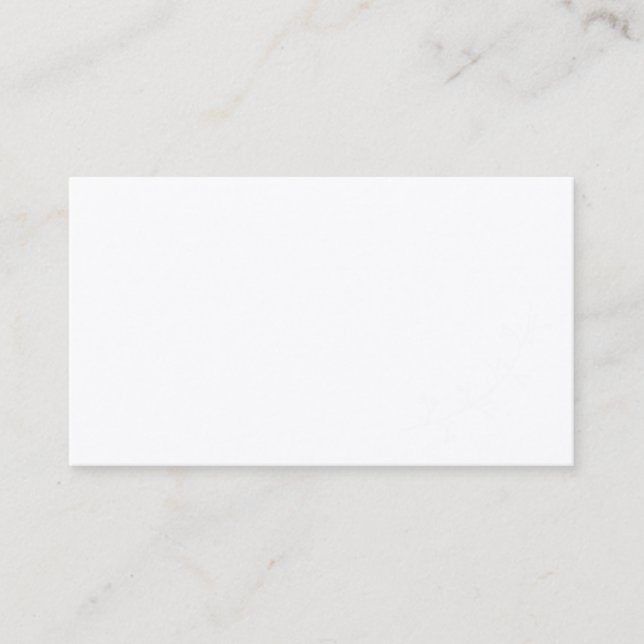 Blank Rustic Laurels Wedding Place Card (Front)