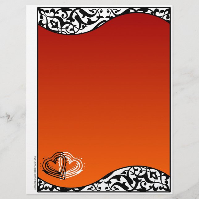 Blank Scrapbook Pages for Album (Front)