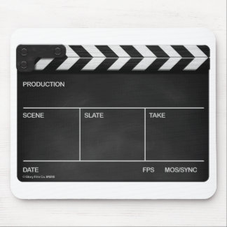 BLANK SLATE / CLAPPERBOARD DESIGN Mouse mat
