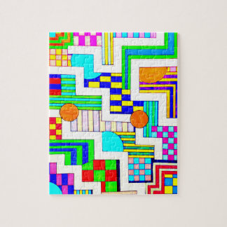 Blank Space with Colours Jigsaw Puzzle