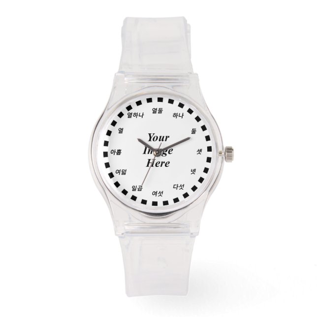 Blank Template (Korean Face) by Kenneth Yoncich Watch (Front)