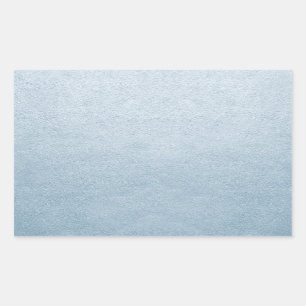 Blank Template Light Blue Shiny Add Any Text Logo Rectangular Sticker