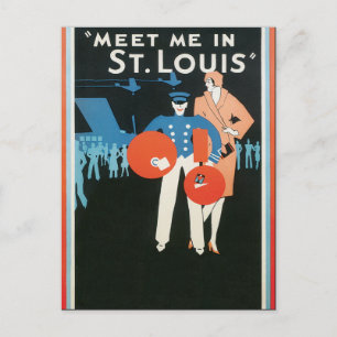 Blank Template - Meet Me In St.Louis Postcard