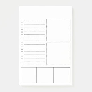 Blank to do list Post-it® Notes