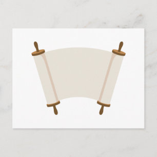 Blank Torah Postcard