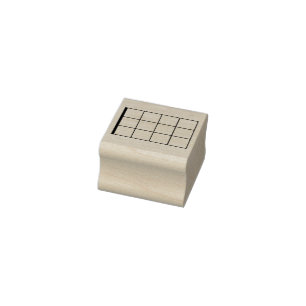 Blank Ukulele Chord Rubber Stamp