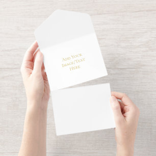 Blank Wedding Templates Elegant Customizable All In One Invitation