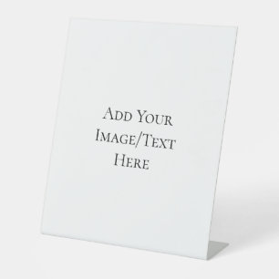 Blank Wedding Templates Elegant Customizable Pedestal Sign