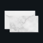 Blank White Marble Wedding Advice Card<br><div class="desc">Add a personal touch to your wedding with a classy elegant white marble wedding advice and wishes card.

Perfect for wedding,  baby shower,  birthday party,  bridal shower,  bachelorette party and any special occasions.</div>