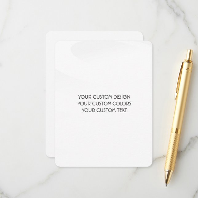 BLANK Your Custom Design -  Enclosure Card (Front/Back In Situ)