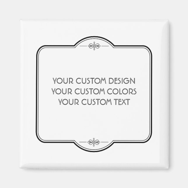 BLANK Your Design Here - Magnet (Front)