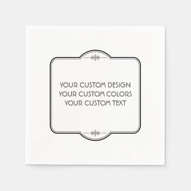 BLANK Your Design Here - Napkin (Front)