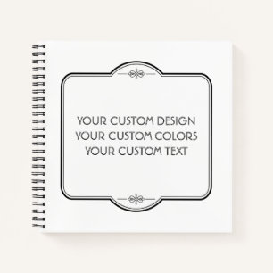 BLANK Your Design Here - Notebook