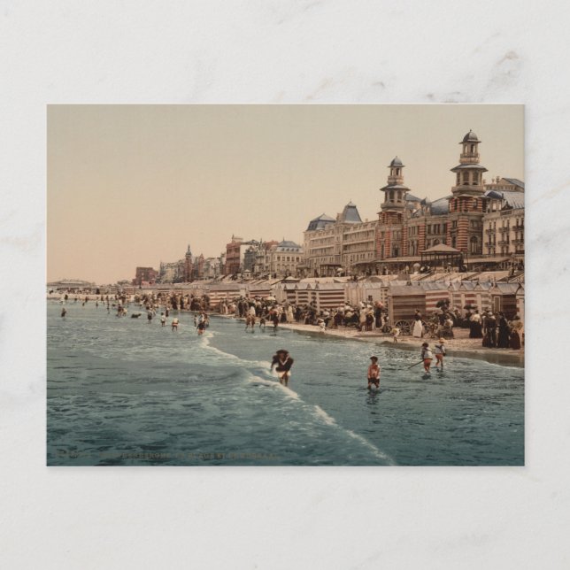 Blankenberghe Beach I, Belgium Postcard (Front)
