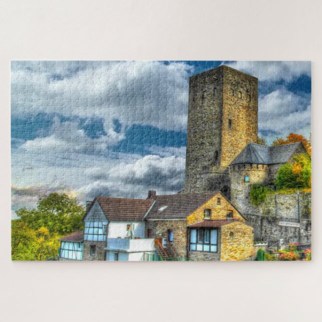 Blankenstein Castle Germany. Jigsaw Puzzle (Horizontal)