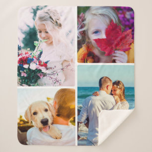 Blanket 4 Photo Rounded Template