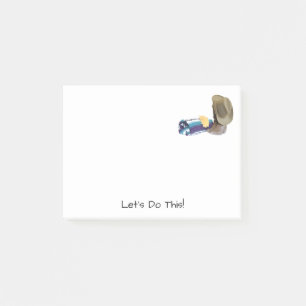 Blanket, Cowboy Boots and Hat Photo Custom Post-it Notes