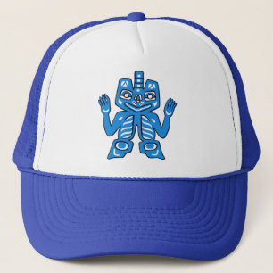 Blanket design of the Haida Indians Trucker Hat