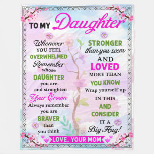 Blanket Gifts for Daughters from Moms