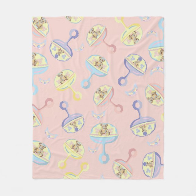 Blanket Jewellery Bear Rattle (Front)