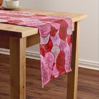 Blanket of Roses Short Table Runner
